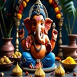 Lord Ganesha Idol for Ganesh Chaturthi Celebration 2025